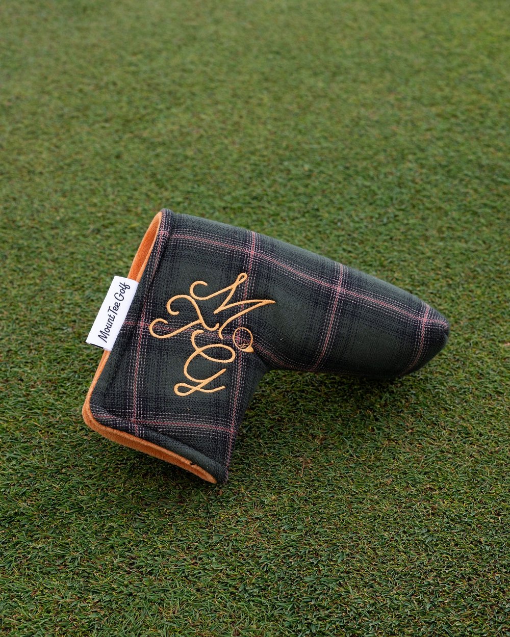 Mount Tee Golf Putter Headcover, Green Tartan &middot; view 2 of 4