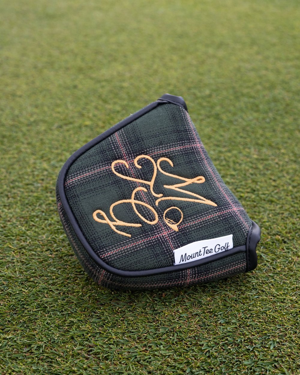 Mount Tee Golf Putter Headcover, Green Tartan &middot; view 3 of 4