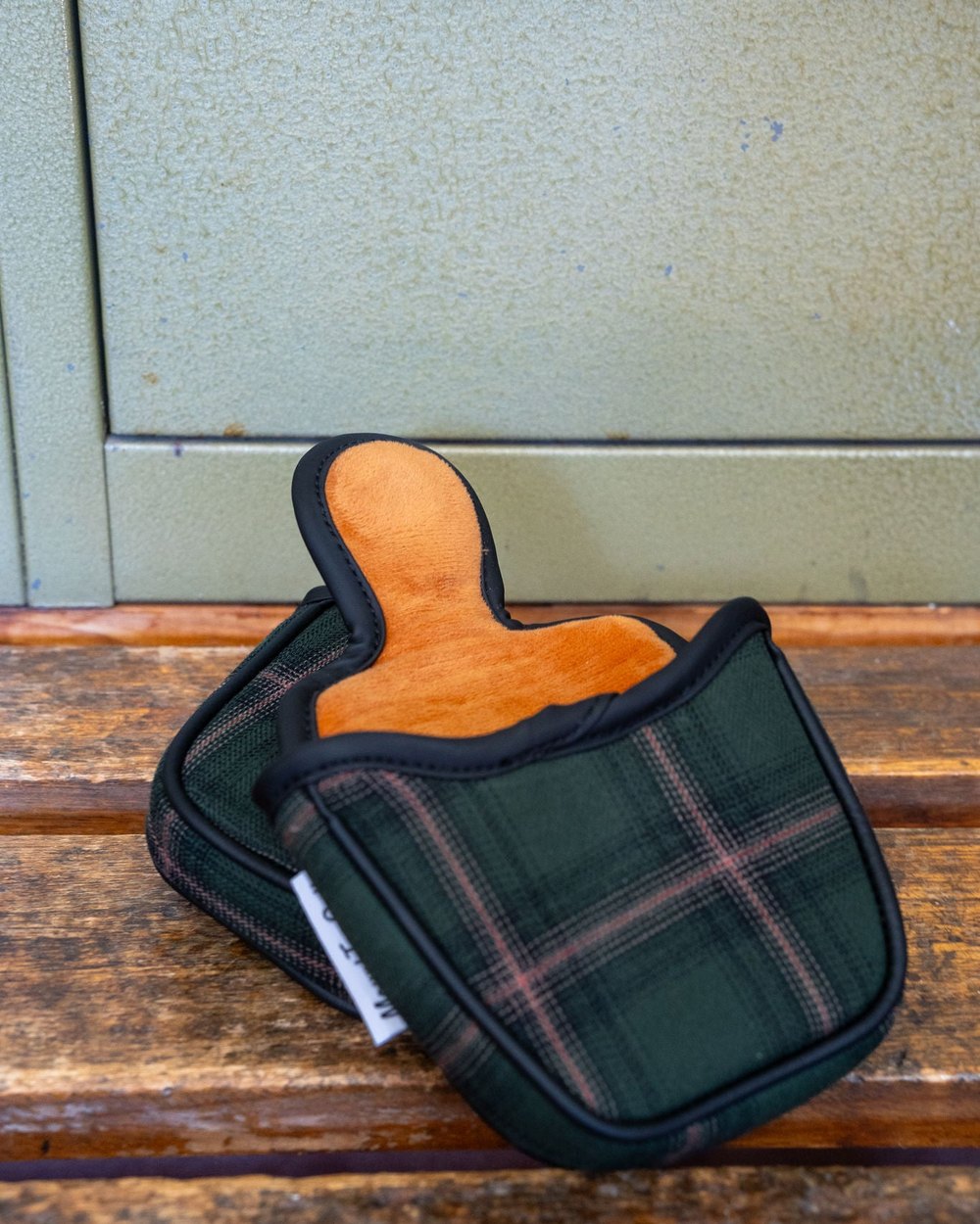 Mount Tee Golf Putter Headcover, Green Tartan &middot; view 4 of 4