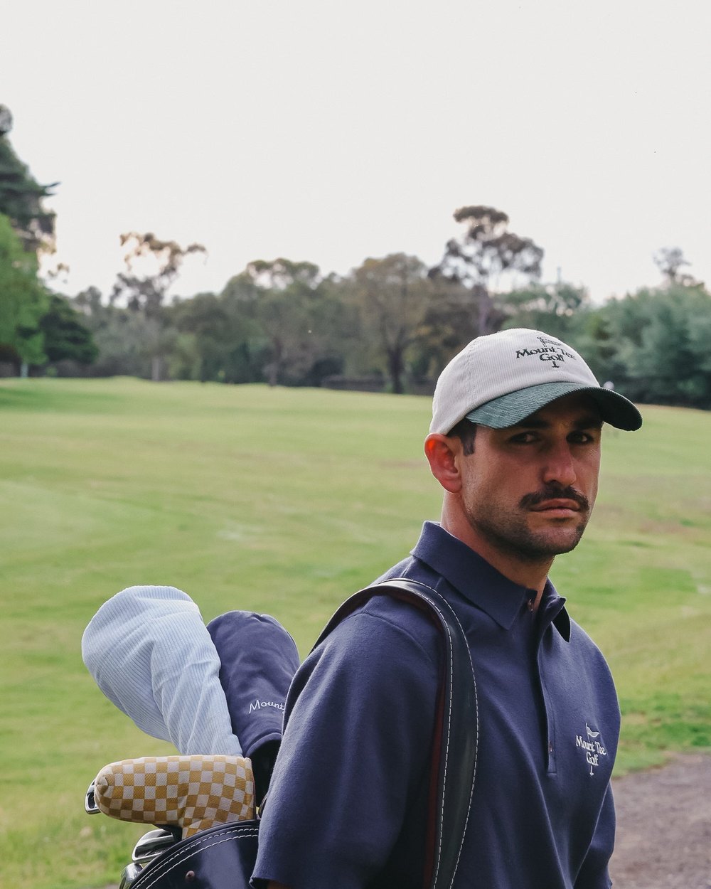 Mount Tee Golf Woodlands Knit Polo, Partners Navy &middot; view 3 of 5
