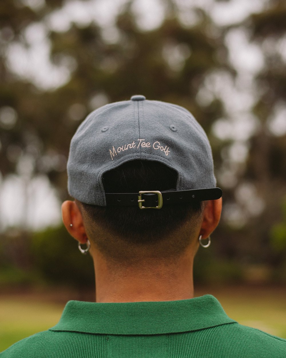 Mount Tee Golf Wool 5 Panel Cap, Slate &middot; view 4 of 4