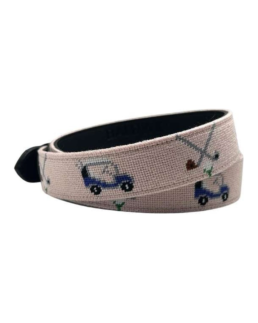 Golf Cart needlepoint belt for a picture perfect day on the course! · view 2 of 4