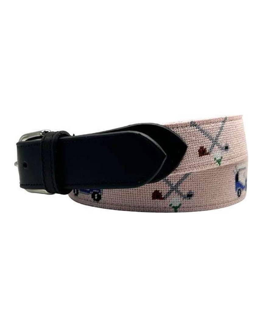 Golf Cart needlepoint belt for a picture perfect day on the course! · view 3 of 4