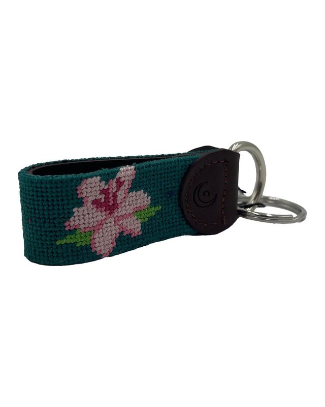 Key Fob — Azalea on Augusta Green · view 3 of 4