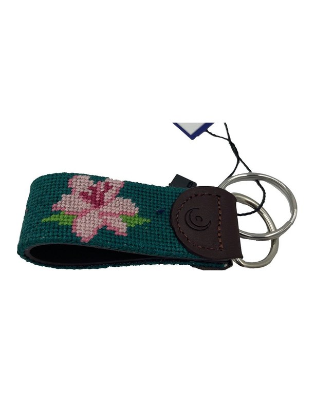 Key Fob — Azalea on Augusta Green · view 4 of 4