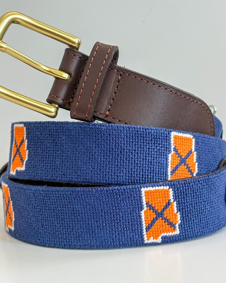 Alabama Traditions Needlepoint Belt · view 1 of 4
