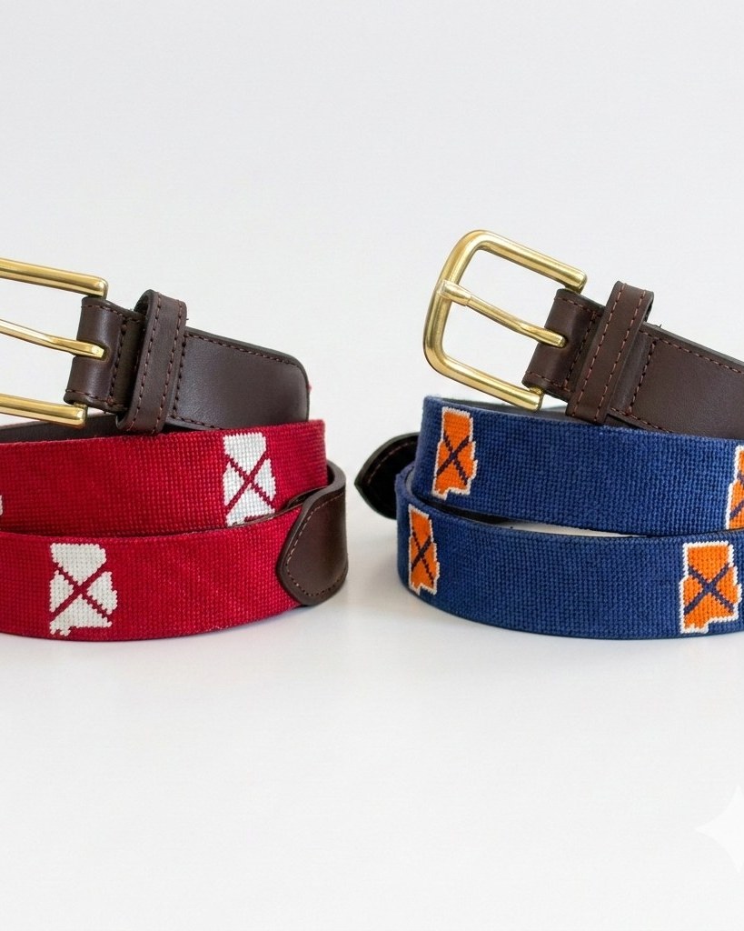 Alabama Traditions Needlepoint Belt · view 2 of 4
