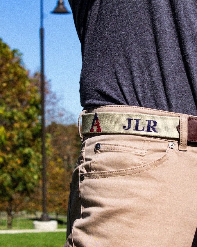 Custom Needlepoint Belt · view 4 of 4