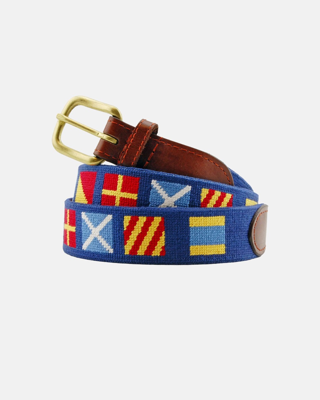 Dark 'N' Stormy Navy Needlepoint Belt · view 1 of 2