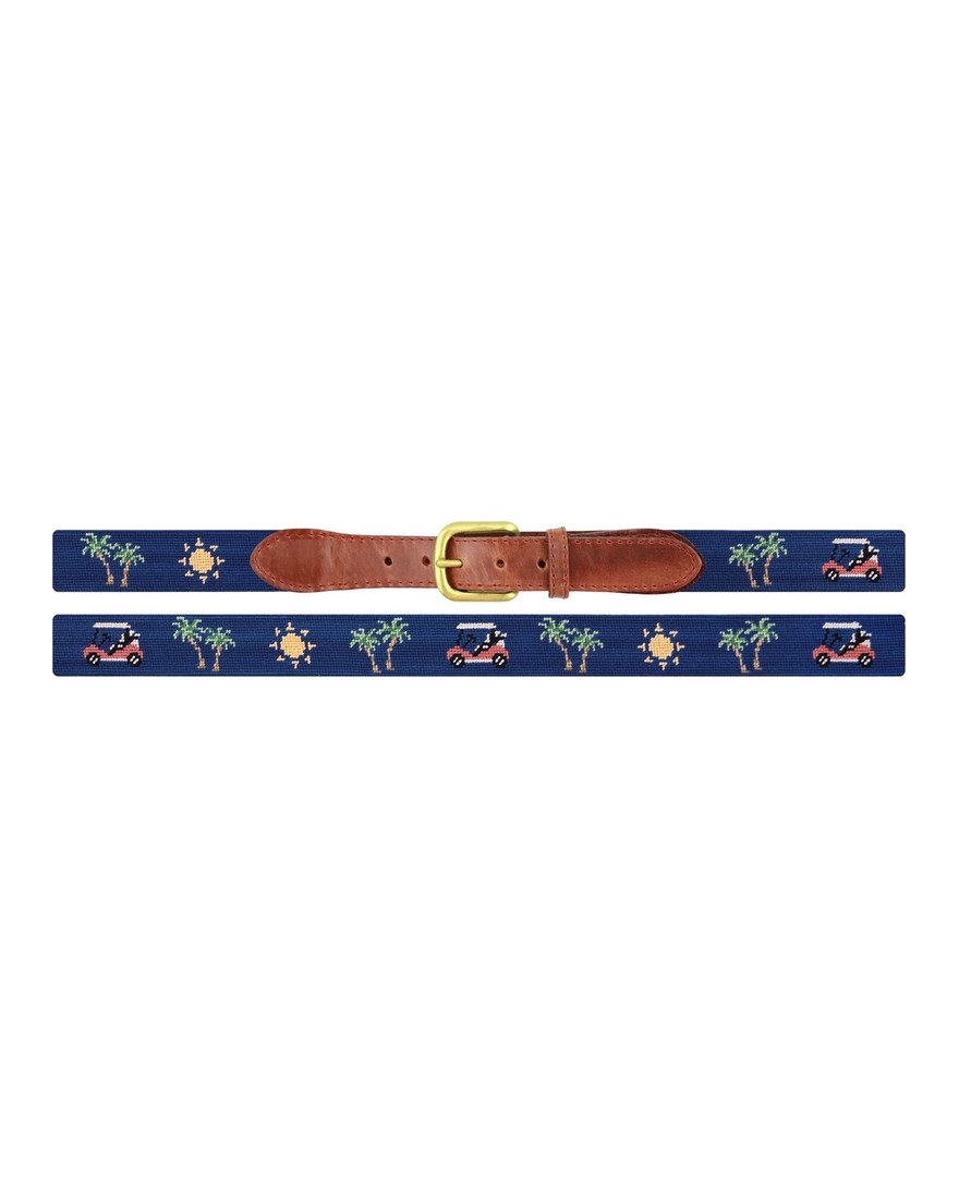 Beachy Golf Belt (Classic Navy) · view 2 of 4