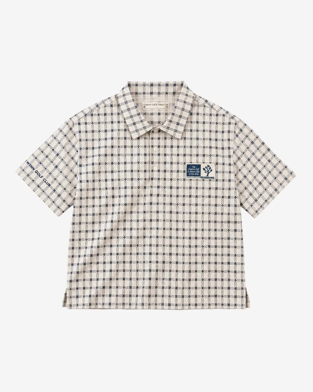Gumtree × Wynn Dobby Short-Sleeve Polo · view 2 of 4
