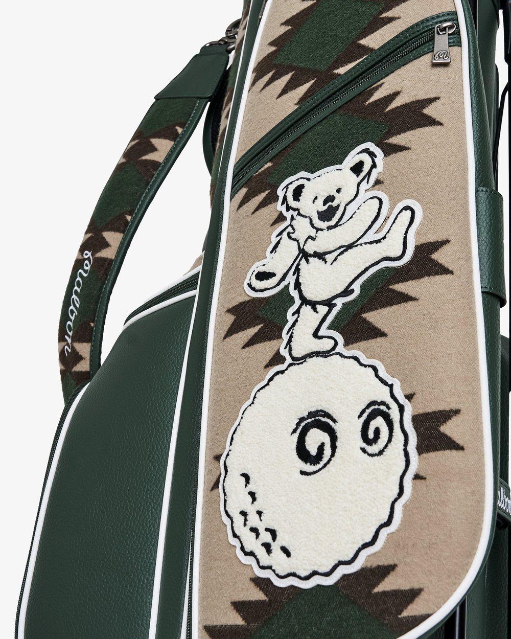 Malbon × Grateful Dead Long Vacation Cart Bag · view 3 of 5