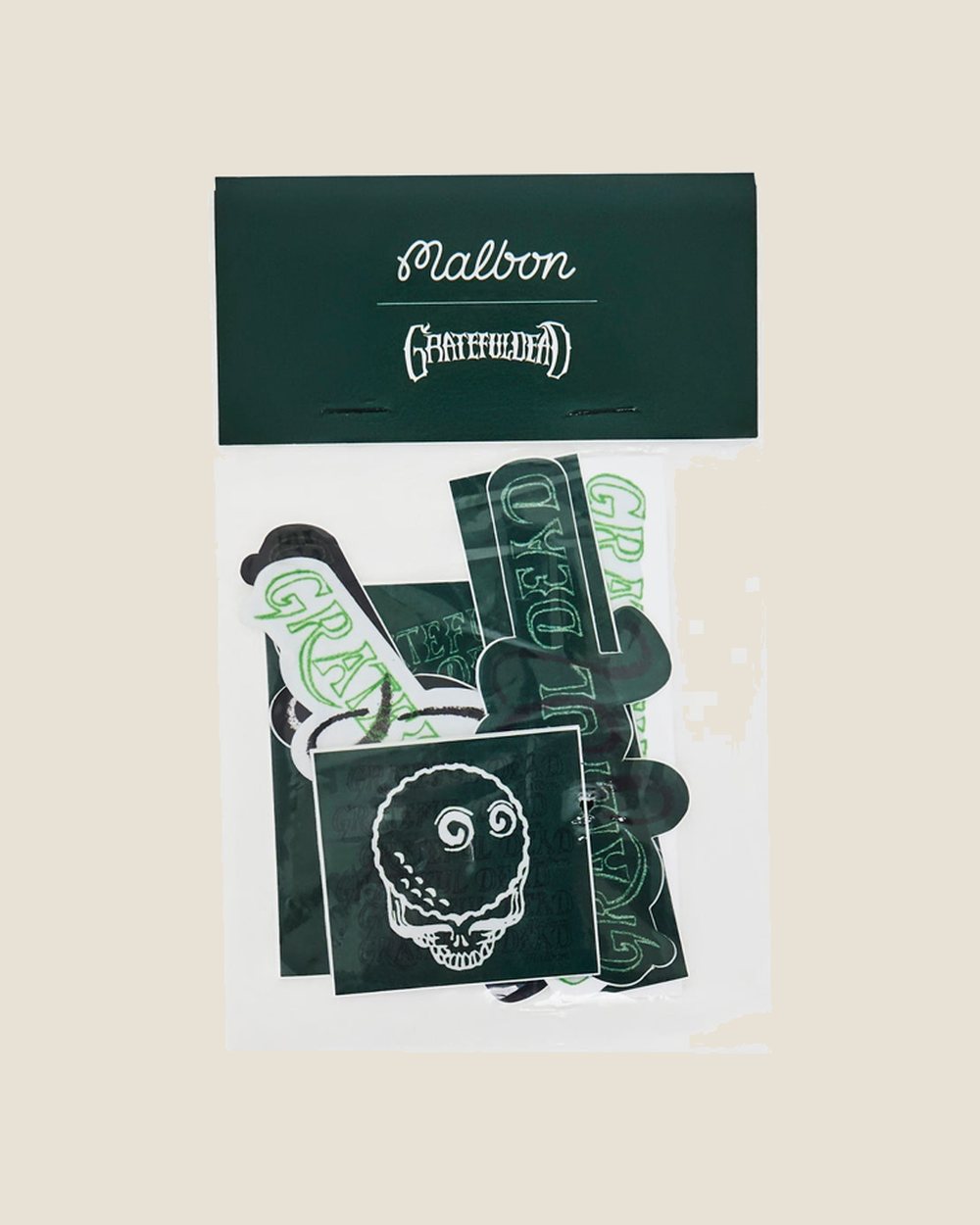 Malbon × Grateful Dead Long Vacation Sticker Pack · view 2 of 2