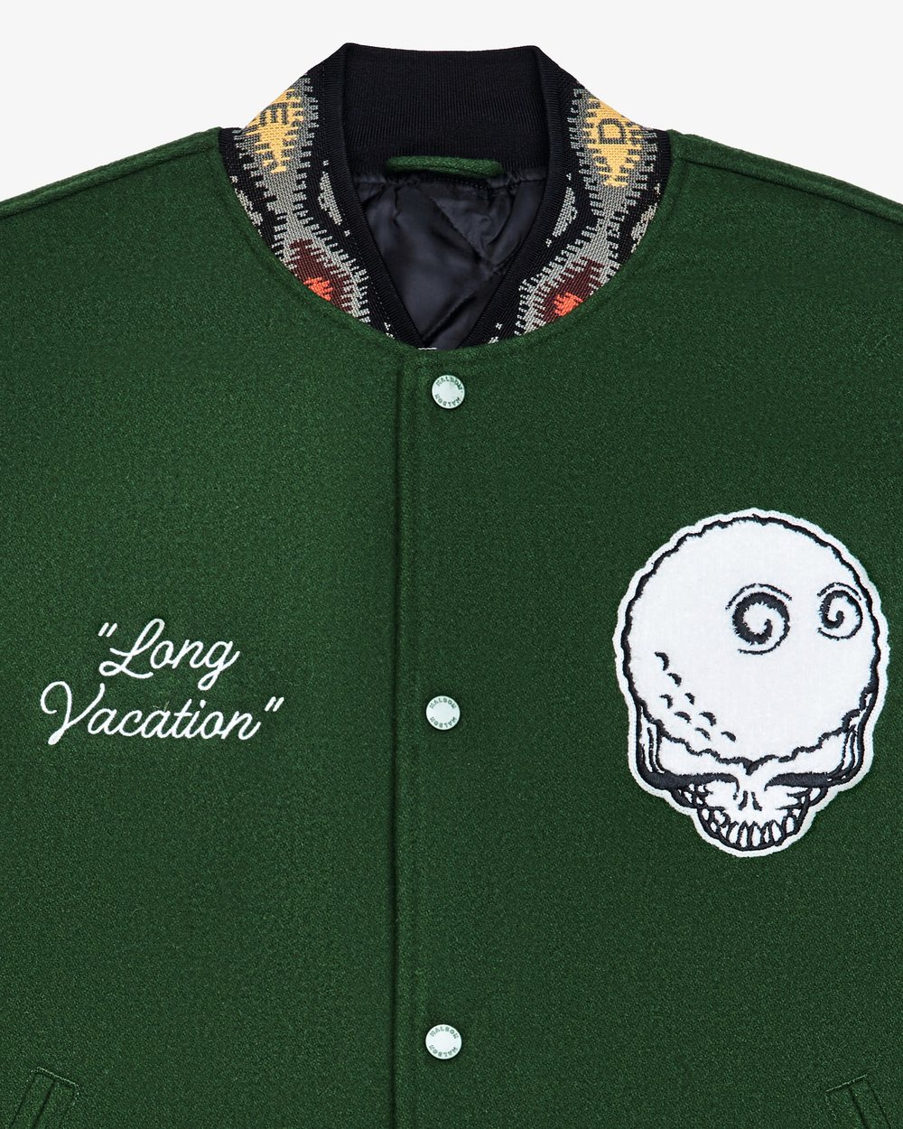 Malbon × Grateful Dead Long Vacation Varsity Jacket · view 3 of 5