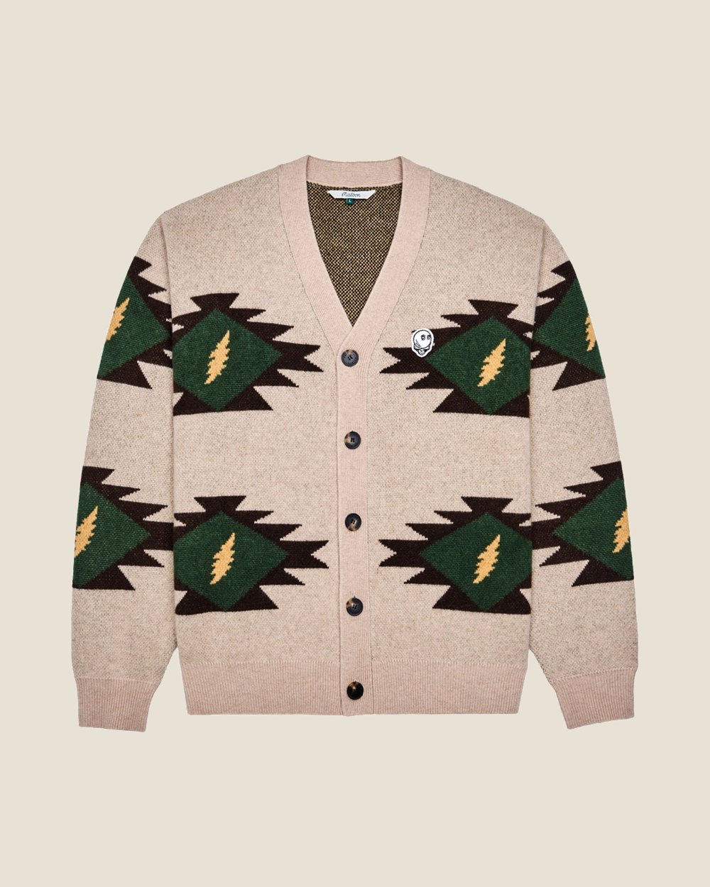 Malbon × Grateful Dead Long Vacation Cardigan · view 3 of 5