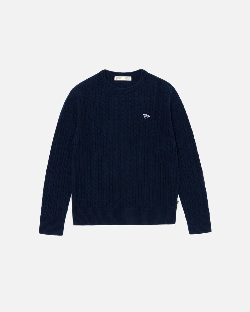 Quiet Golf Montecito Cashmere Cable Knit · view 3 of 4