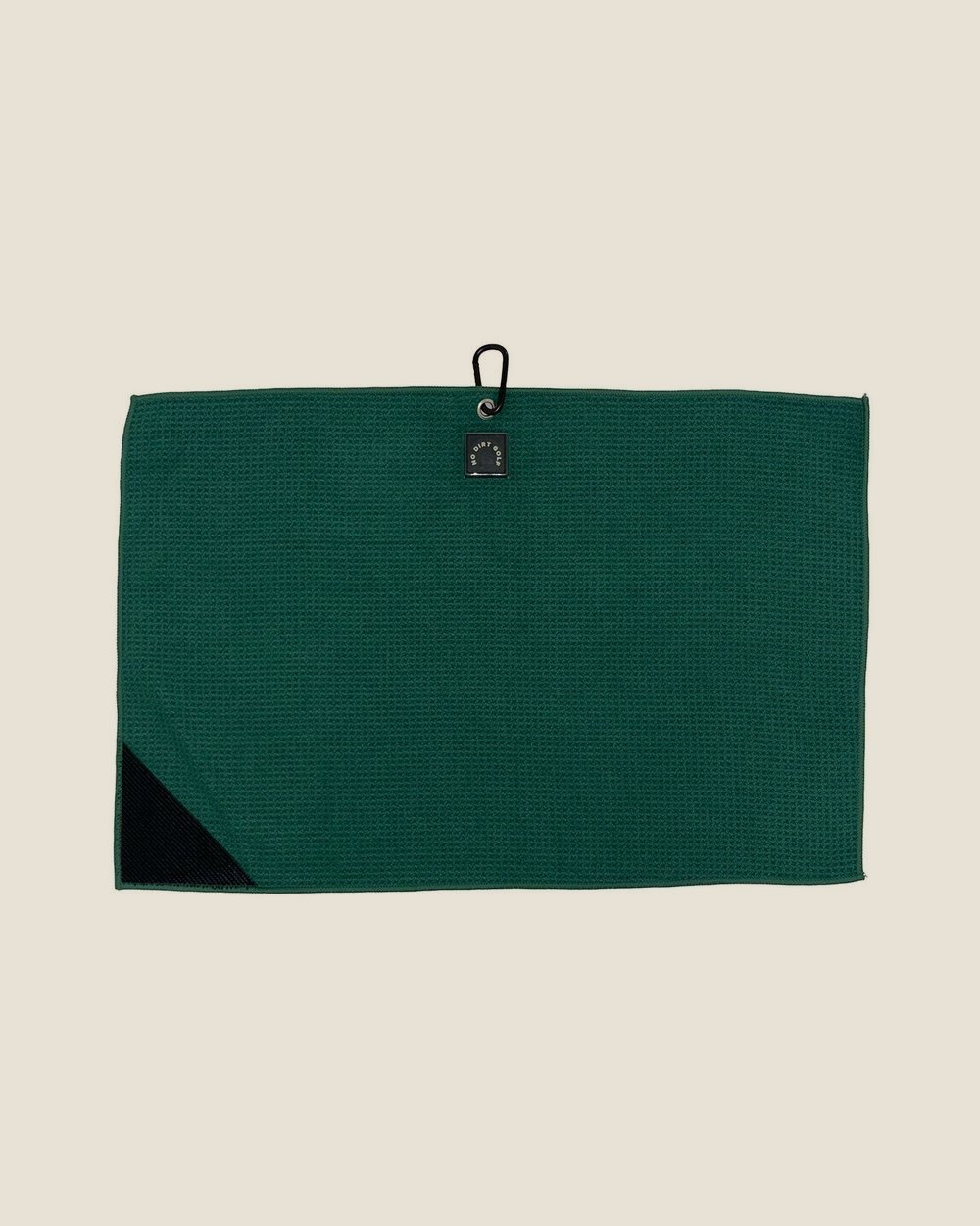 No Dirt Golf Magnet Towel, Dark Green &middot; view 1 of 1