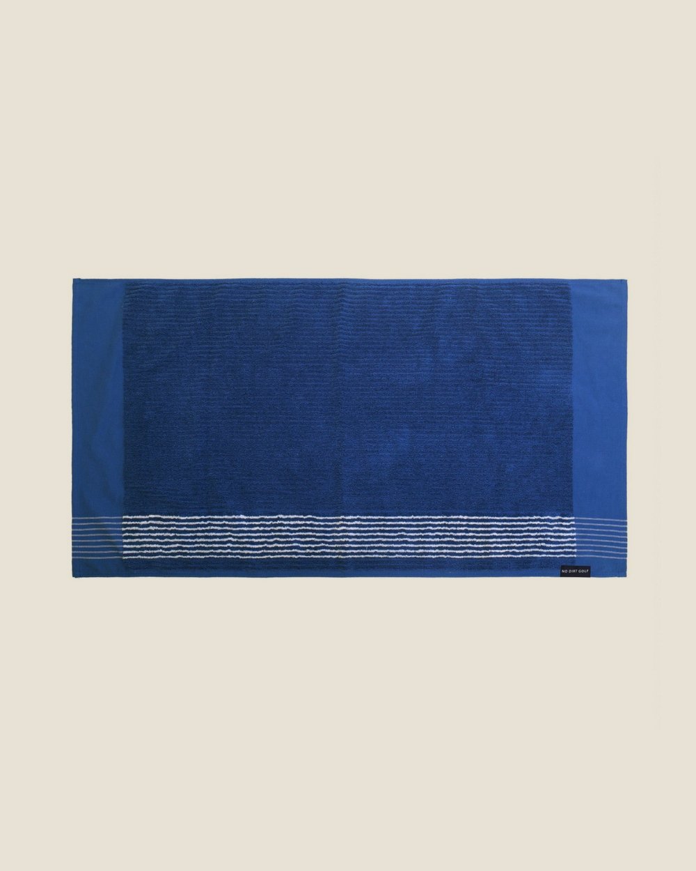 No Dirt Golf Ultimate Caddy Towel, Navy + White Stripe &middot; view 2 of 2