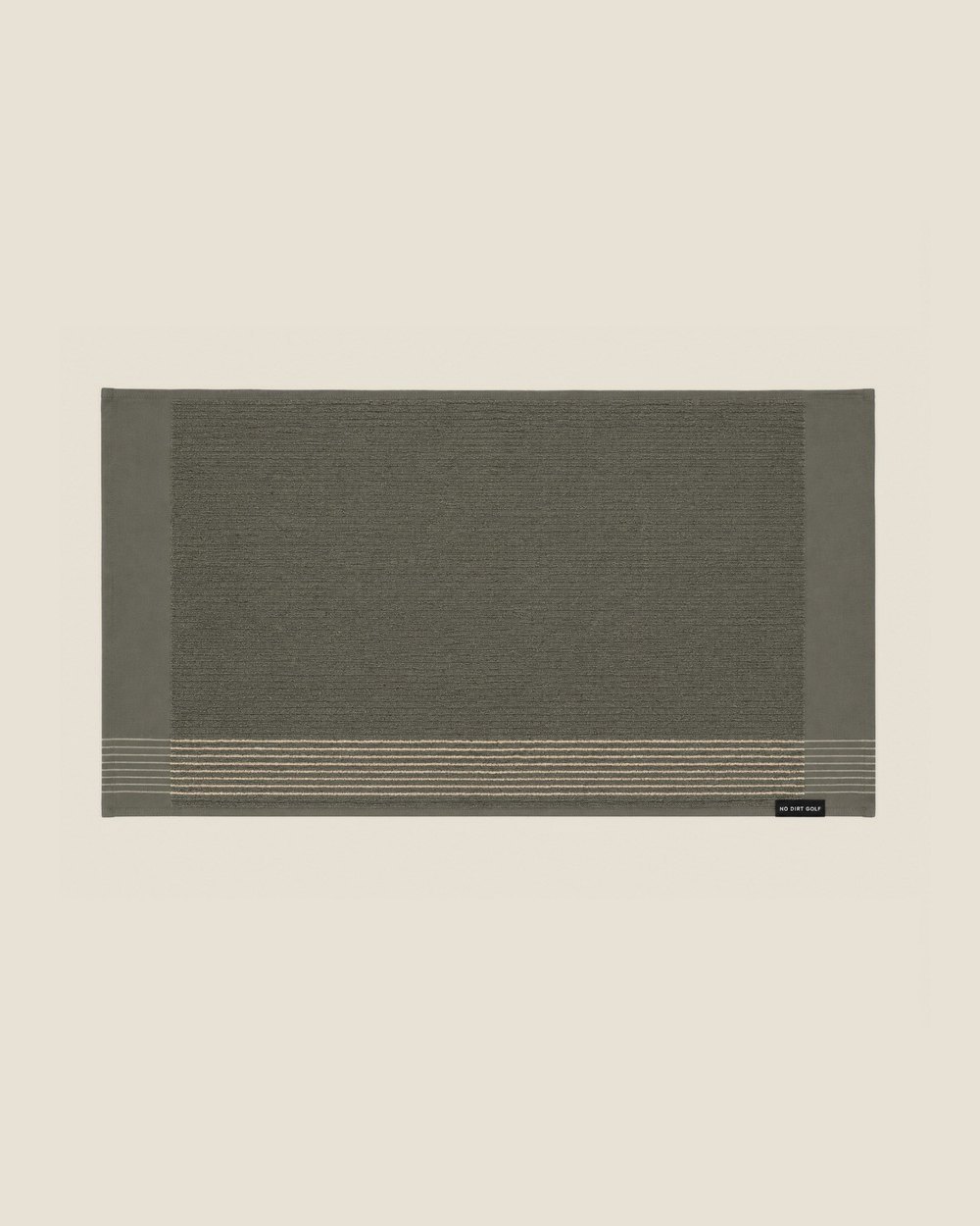 No Dirt Golf Ultimate Caddy Towel, Valspar + Cream Stripes &middot; view 2 of 2