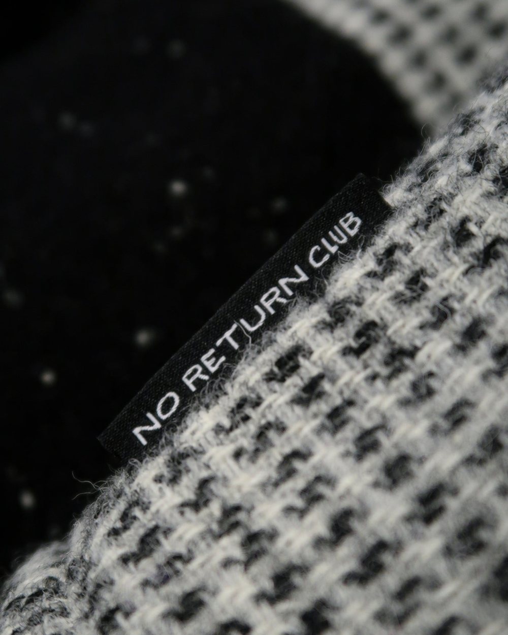 No Return Club Harris Tweed Mono Weave Summer 2026 · view 4 of 4