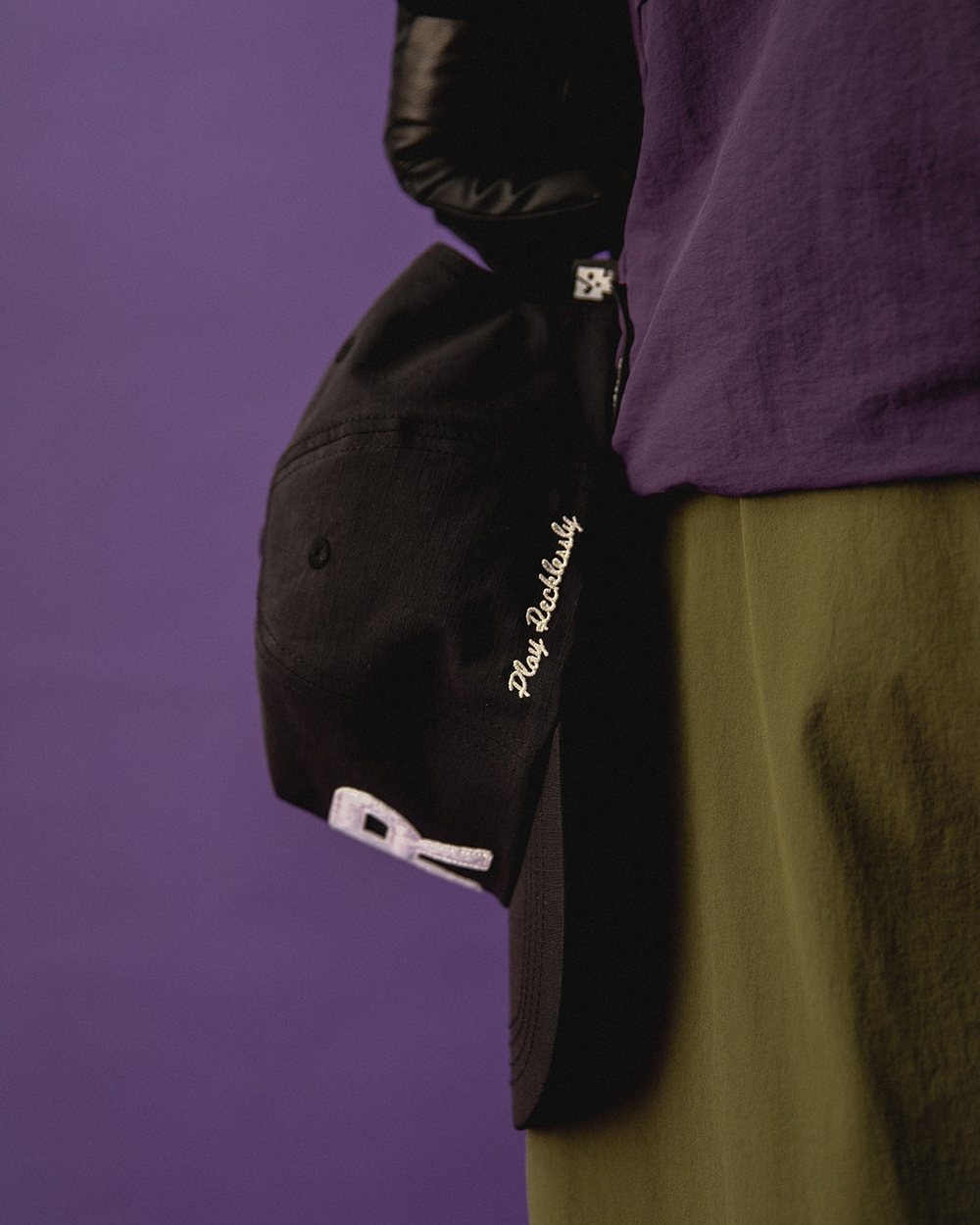No Return Club NR Ripstop 5 Panel Cap Black · view 1 of 4