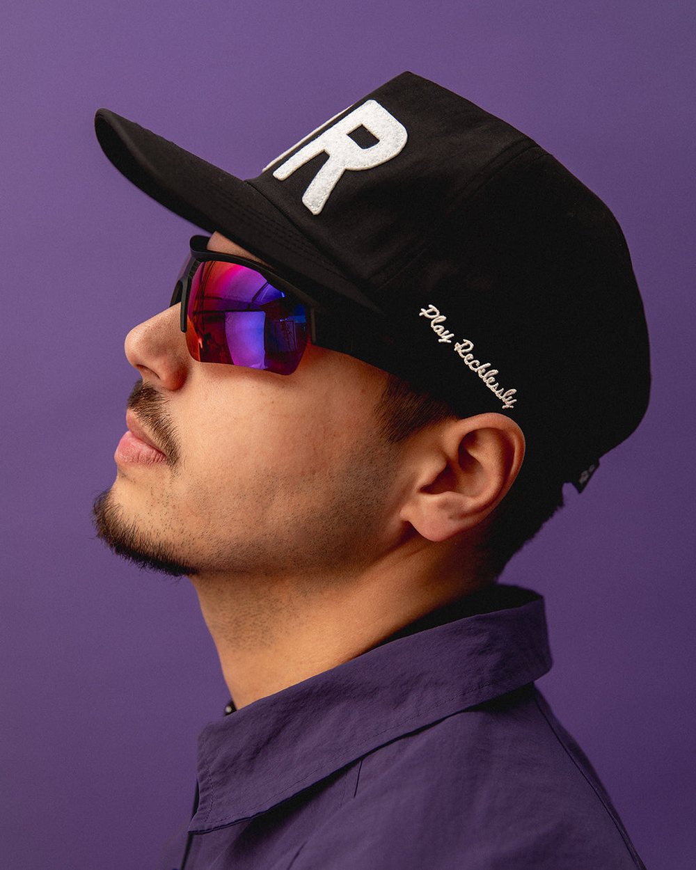 No Return Club NR Ripstop 5 Panel Cap Black · view 2 of 4