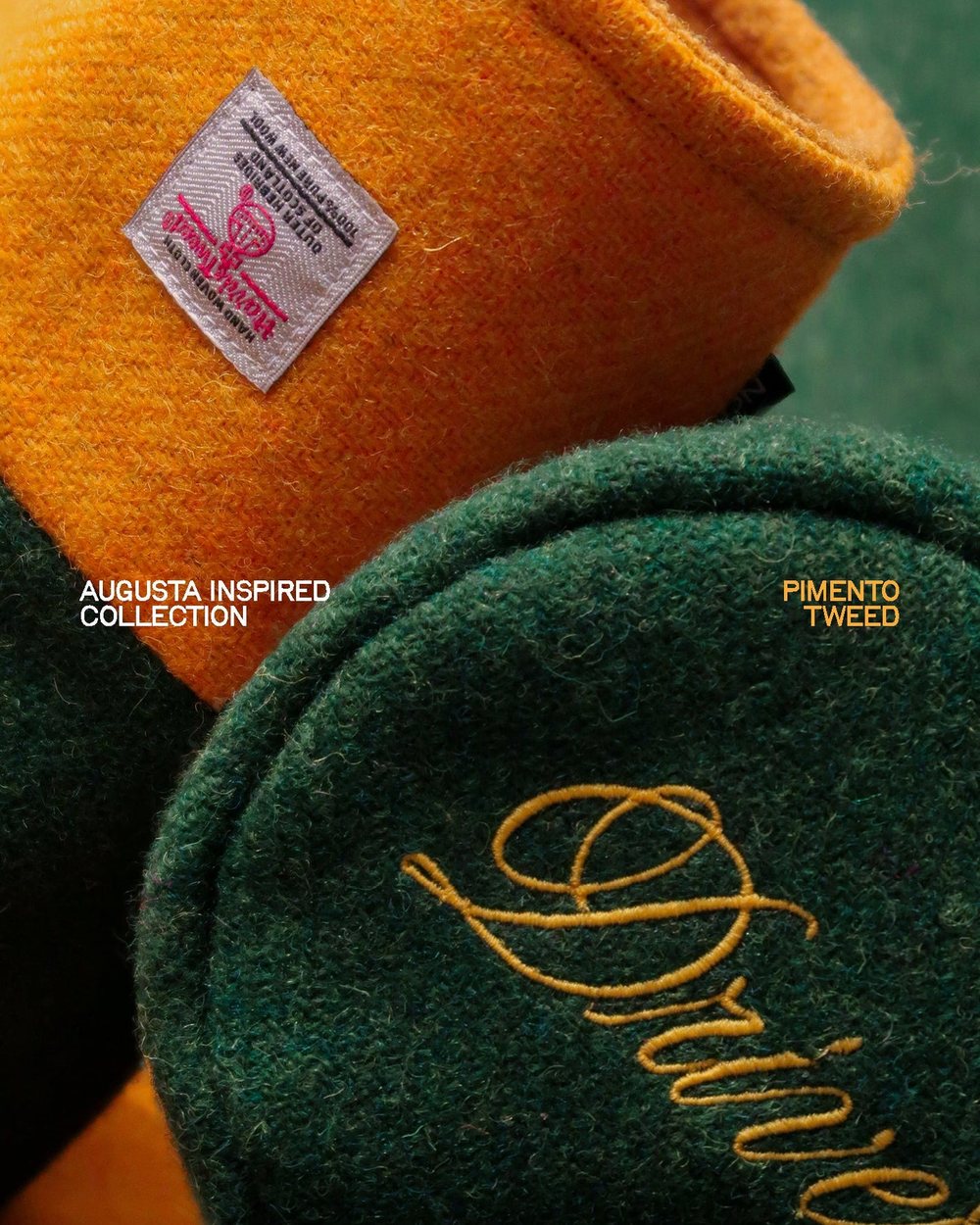 No Return Club Harris Tweed Pimento Augusta series · view 1 of 3