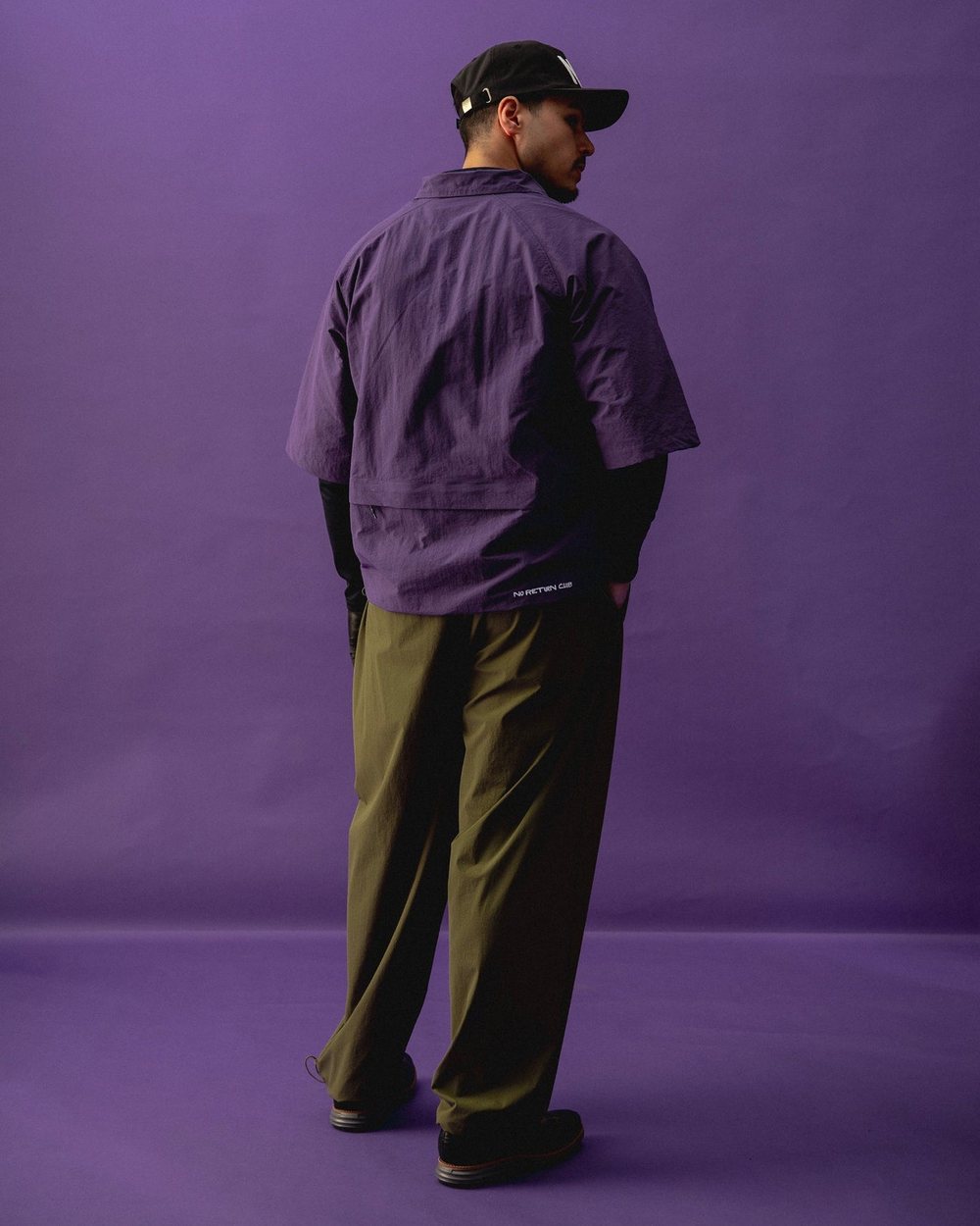 No Return Club Wind Shirt Purple Haze · view 1 of 2
