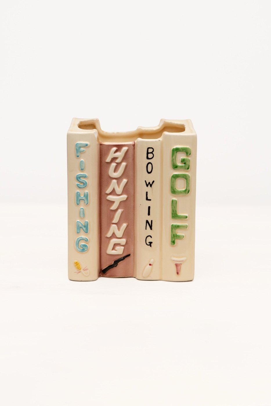Vintage Sports Book Planter · view 1 of 4