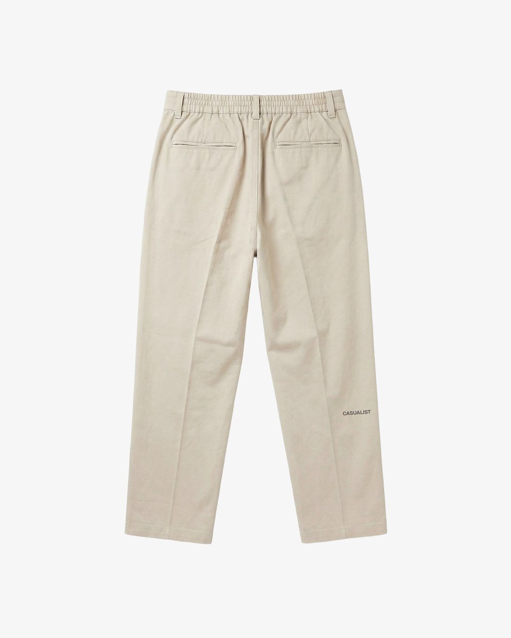 Casualist Pleated Golf Trousers, Organic Cotton · view 2 of 5