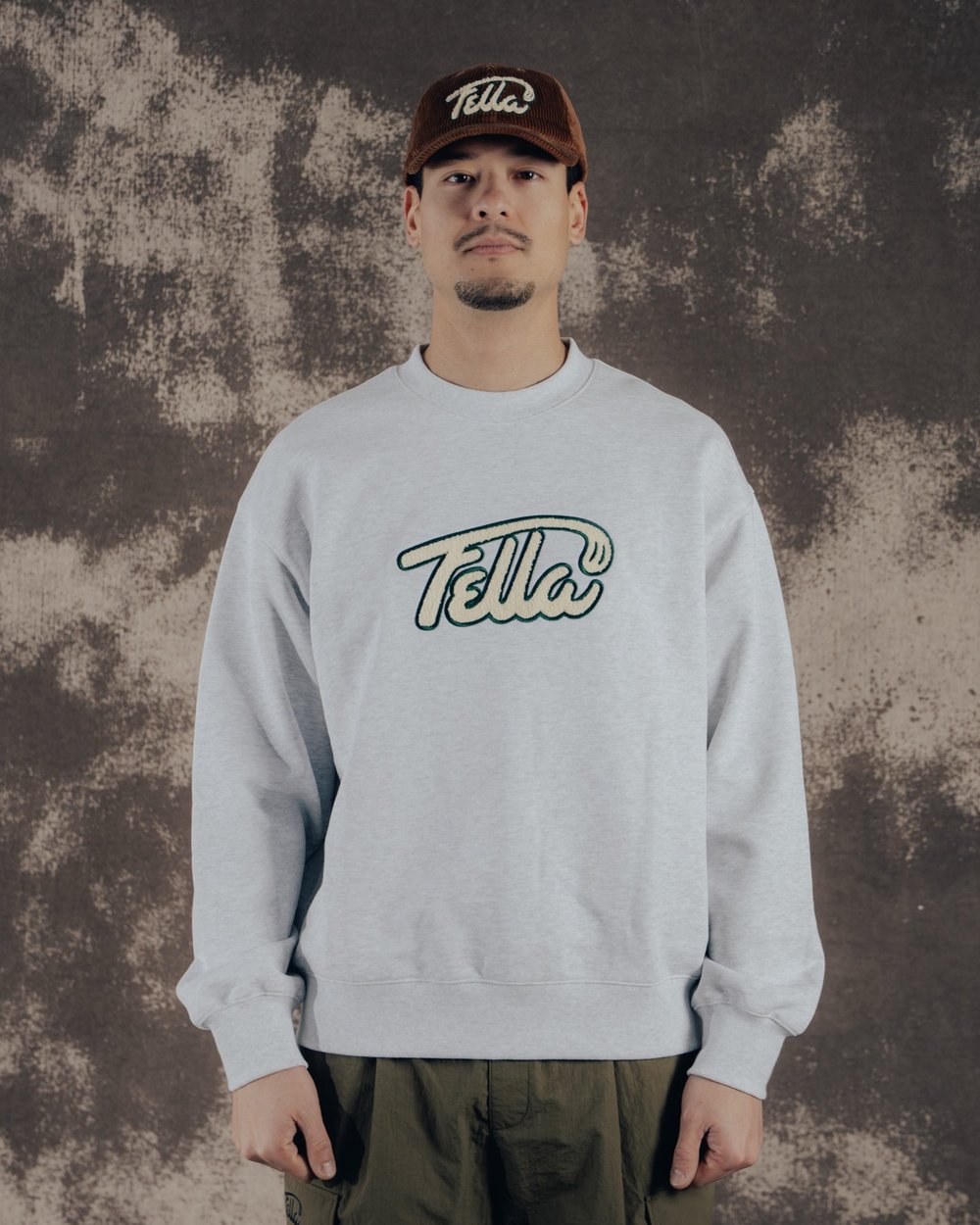 Fella Golf Gavan Oversized Sweater, Heather Grey · view 3 of 5
