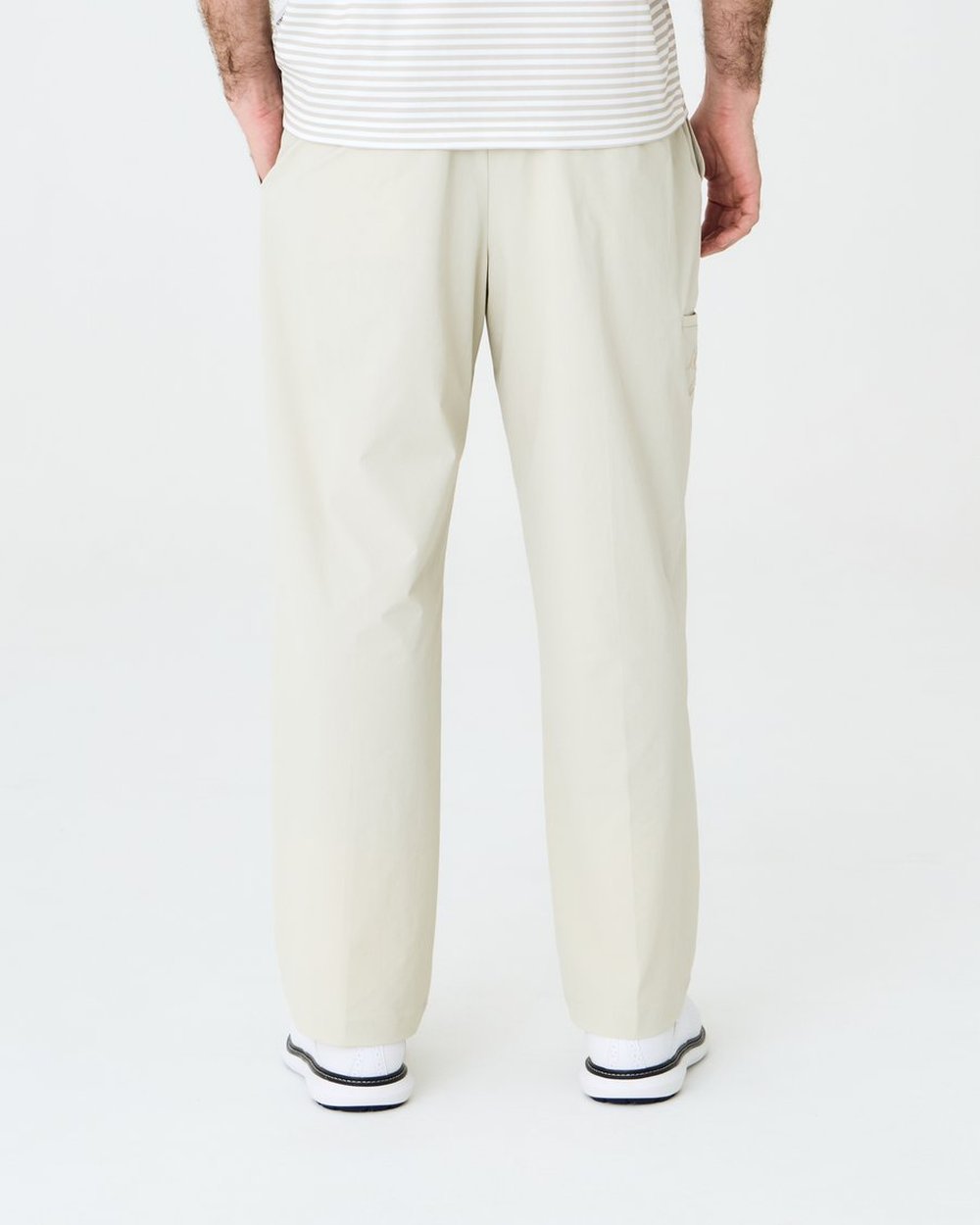 Left of Field Pleated Lite Pant, Beige · view 3 of 5