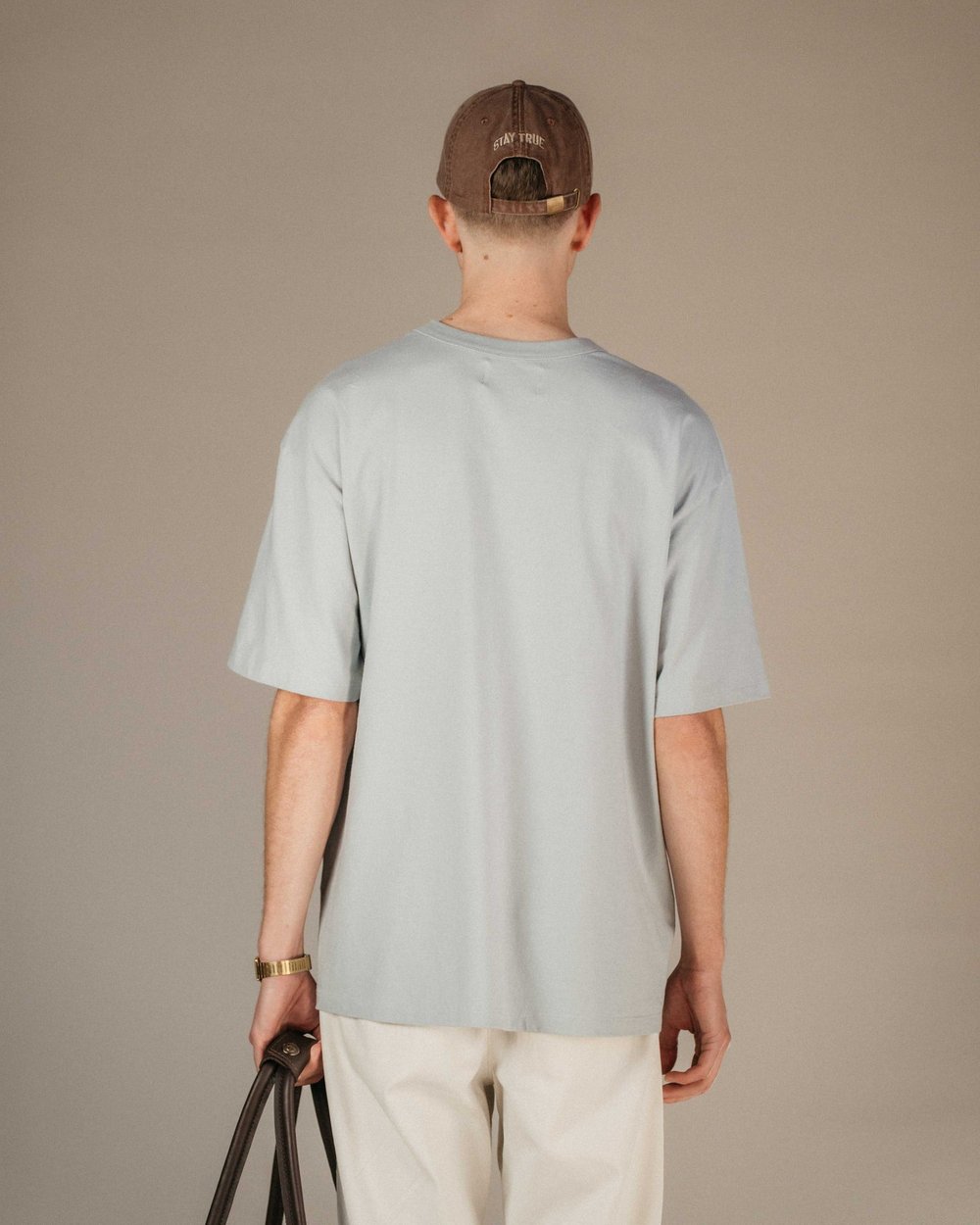 Odd Ritual Minimal Wordmark Tee, Duck Grey · view 5 of 5