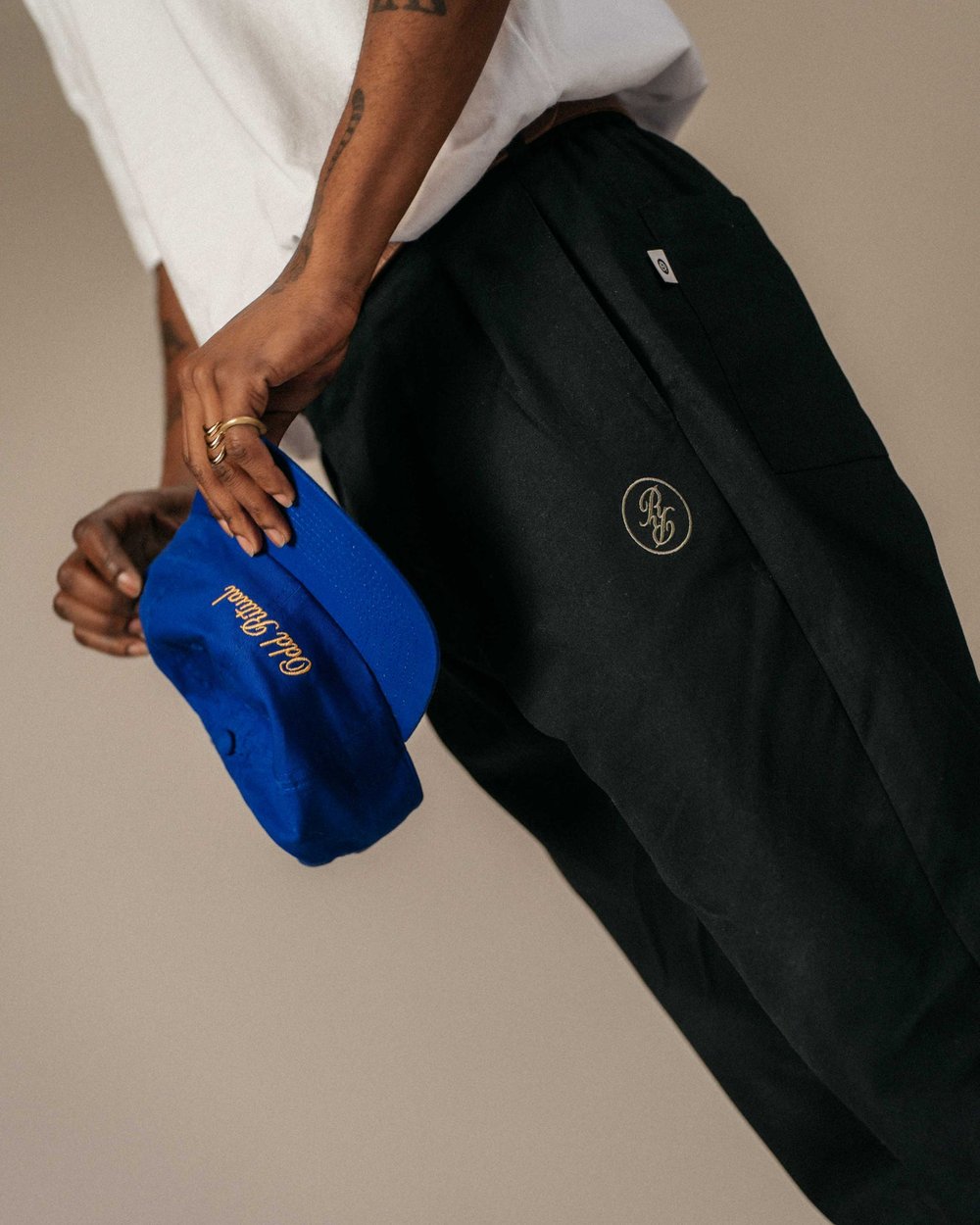 Odd Ritual Pleated Daily Trouser, Black · view 3 of 5