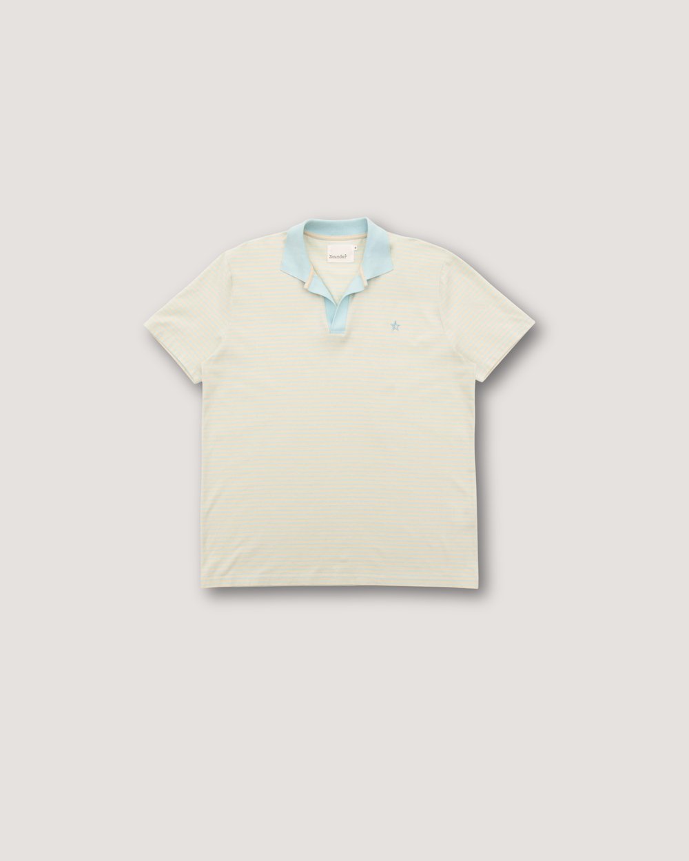 Sounder Capri Collar Polo, Mint / Natural · view 1 of 5