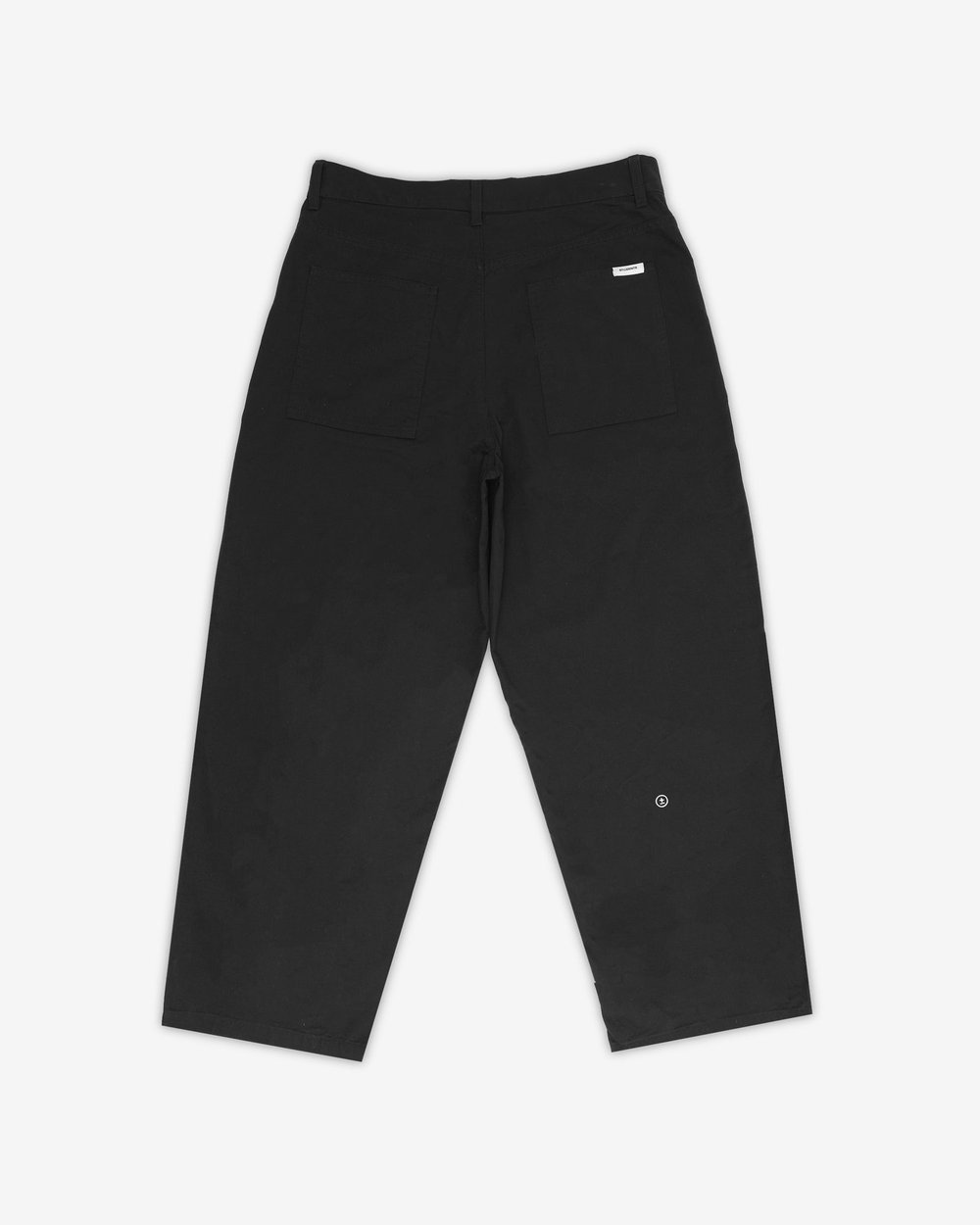 Students Golf Curriculum Baggy Twill Pants, Black · view 2 of 5