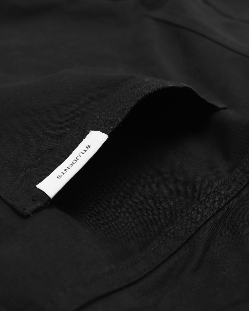 Students Golf Curriculum Baggy Twill Pants, Black · view 5 of 5