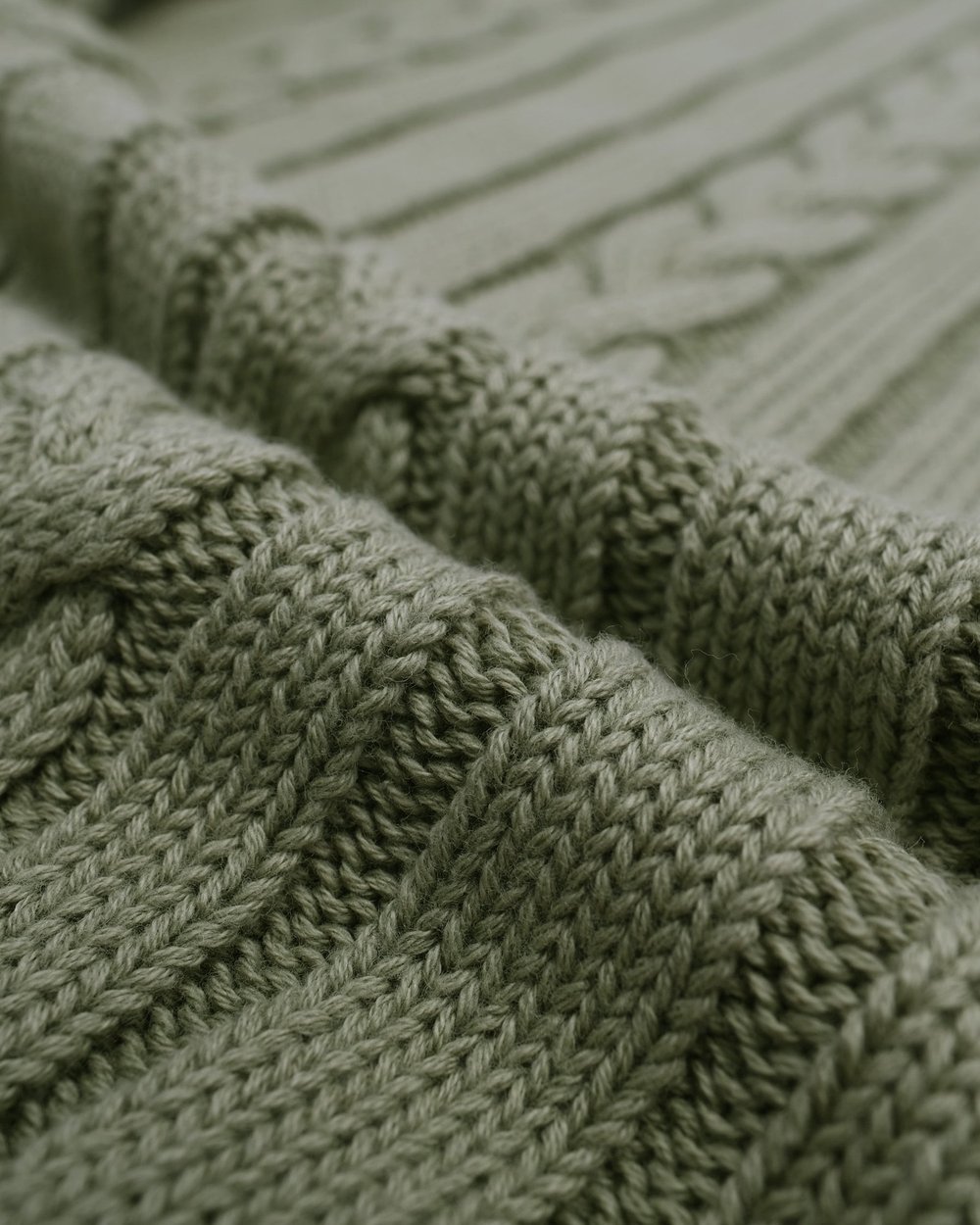Students Golf Riverview Knit Polo Sweater, Moss · view 5 of 5