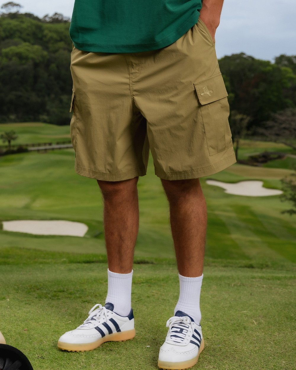 Walker Golf Things Pitch Cargo Short, Sand · view 2 of 5