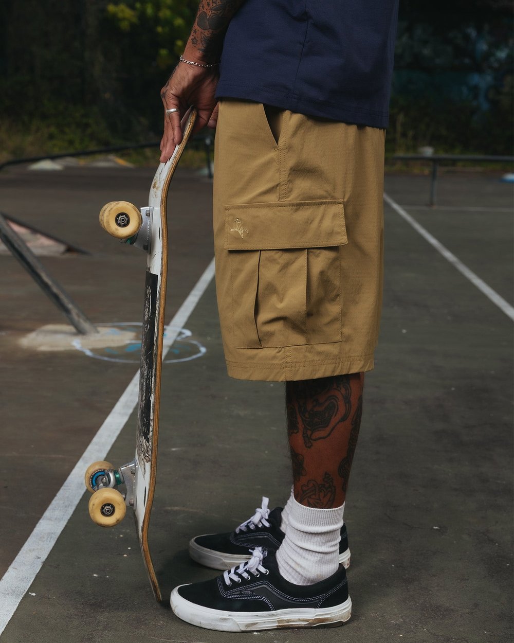 Walker Golf Things Pitch Cargo Short, Sand · view 3 of 5