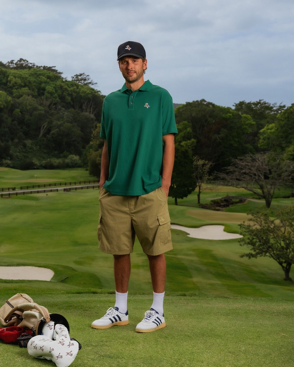 Walker Golf Things Pitch Cargo Short, Sand · view 5 of 5