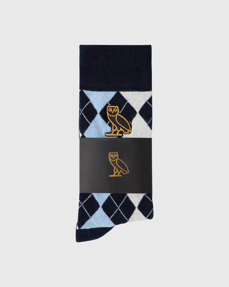 Argyle Sock — Light Blue · view 2 of 2