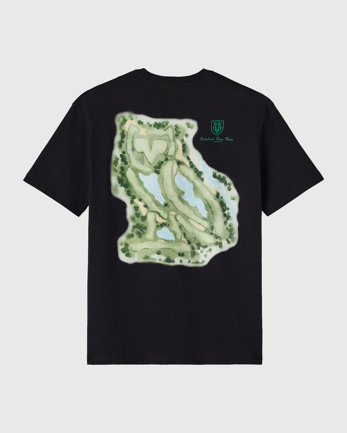Owl Course Tee — Black