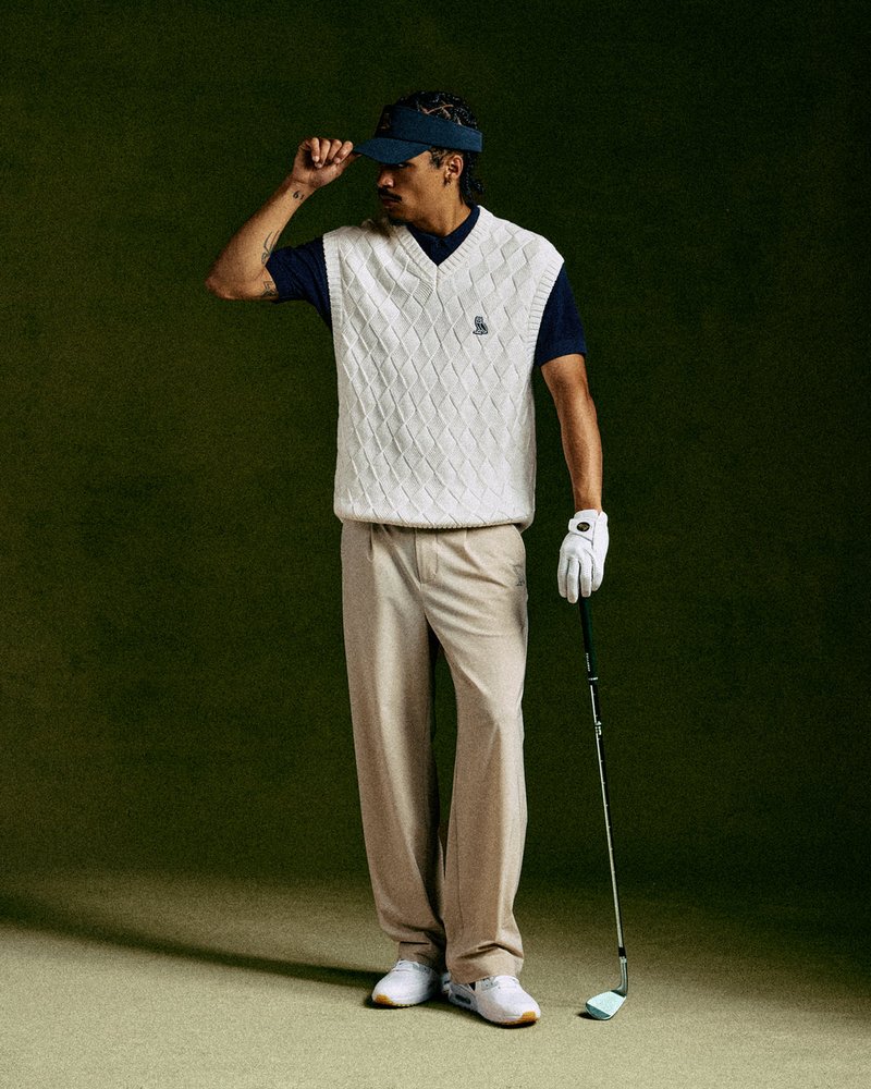 Stretch Nylon Chino — Sandstone · view 2 of 4