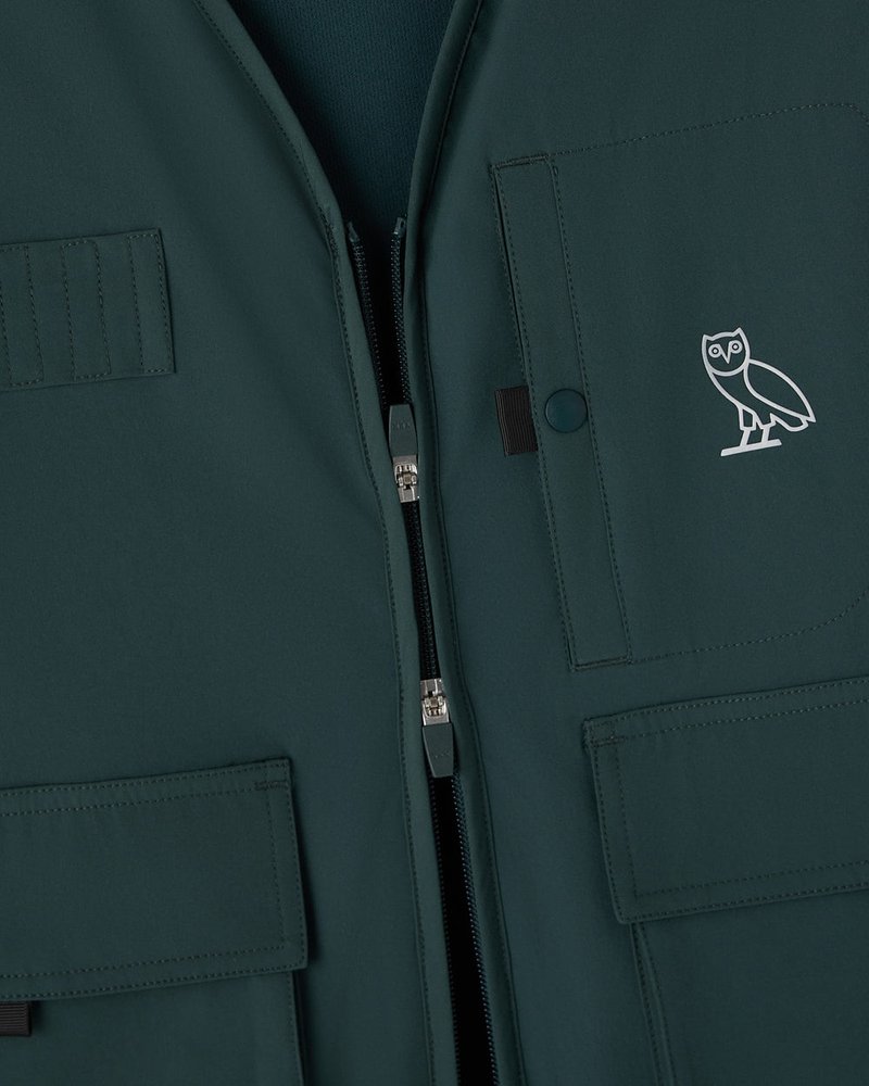 Stretch Nylon Vest — Midnight Green · view 4 of 4