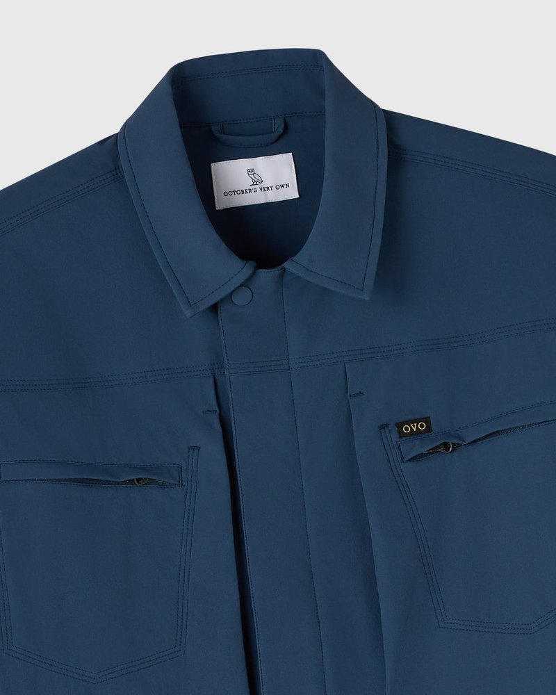 Tech Overshirt — Starling · view 3 of 4