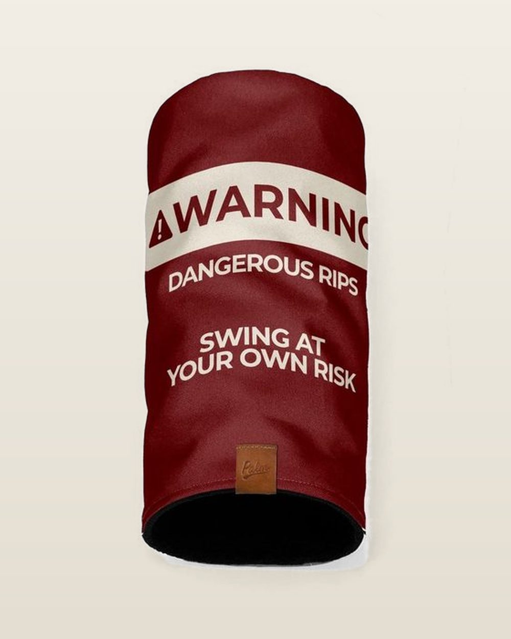 Palm Golf Co. Reef Dangerous Rips Red Driver Headcover · view 3 of 3