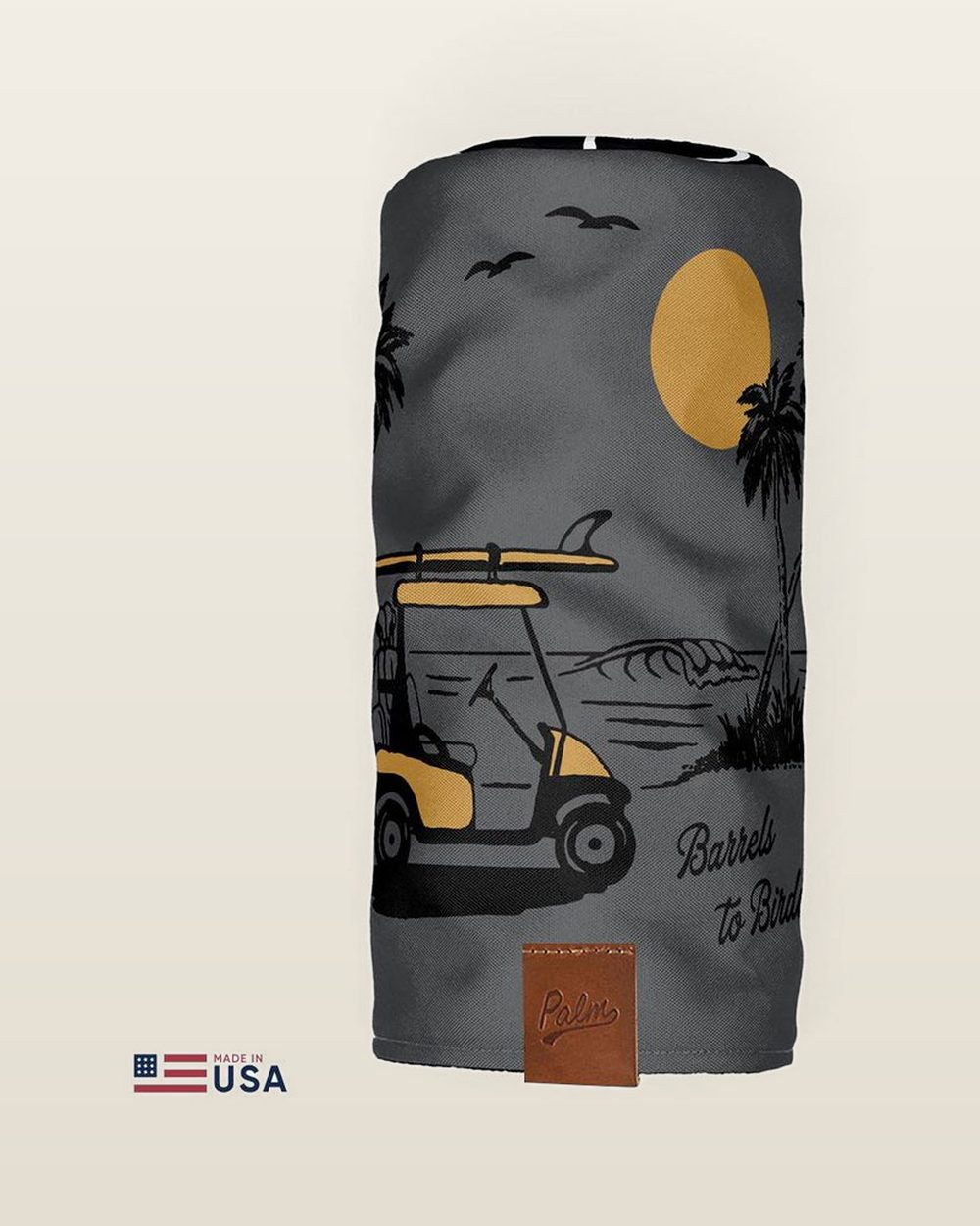 Palm Golf Co. Cart Cruisin' Yellow Driver Headcover · view 1 of 2