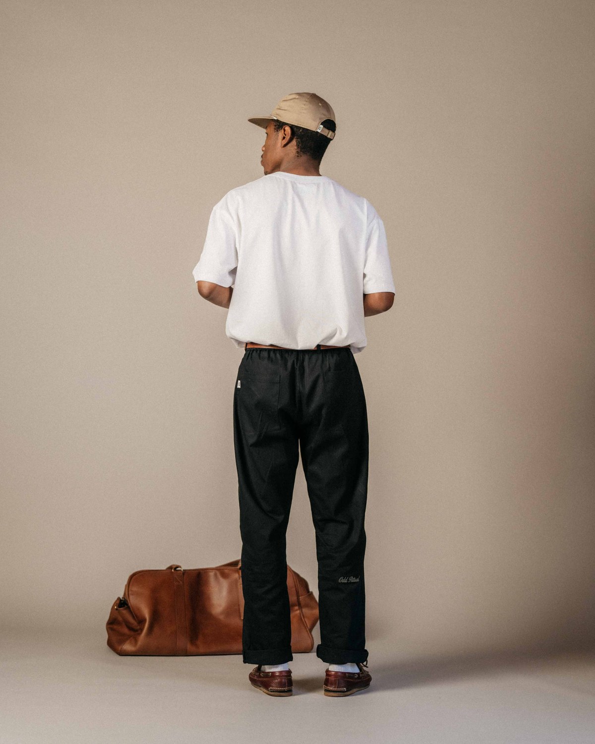 Odd Ritual Pleated Daily Trouser | Black · view 2 of 4