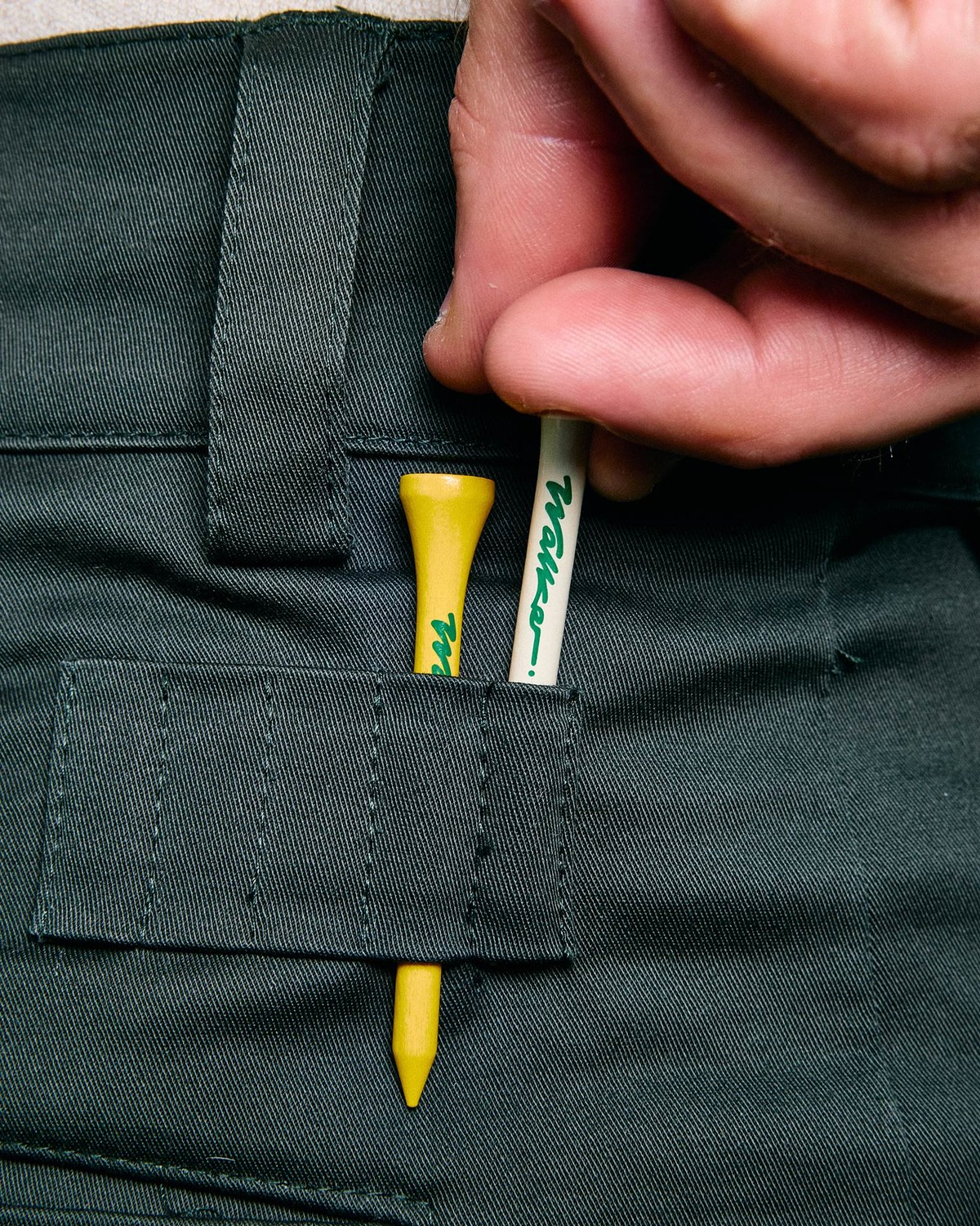 Walker Golf Things Kooka All Day Twill Pant | Forest · view 3 of 4